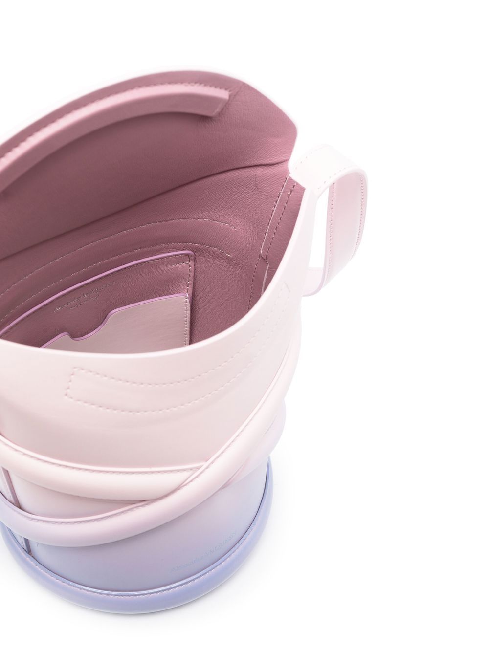 Alexander McQueen gradient-effect bucket bag