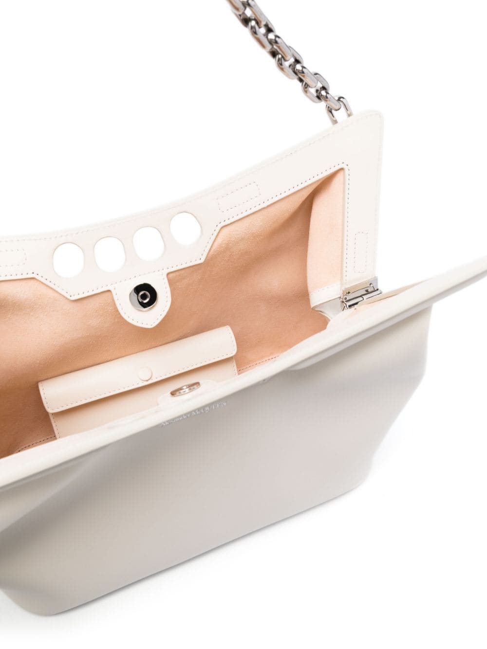 Alexander McQueen The Peak leather shoulder bag