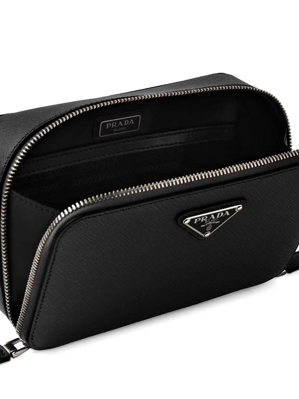 Pra*a pouch detail messenger bag