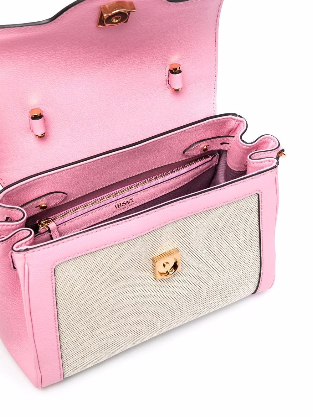 Versace La Medusa two-toned tote bag