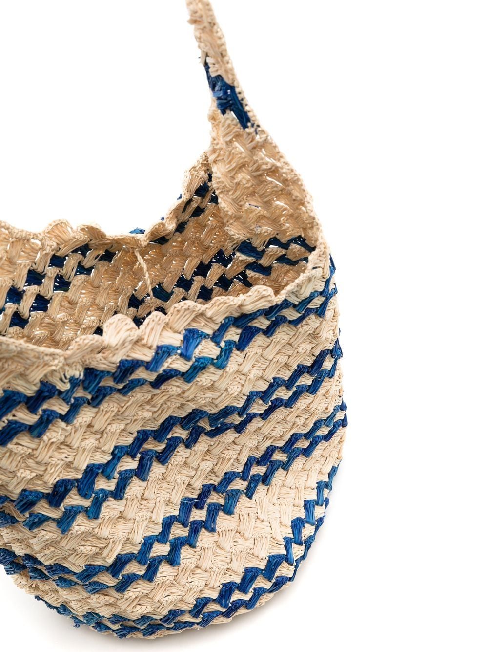 Nannacay Santa Isabel straw shoulder bag