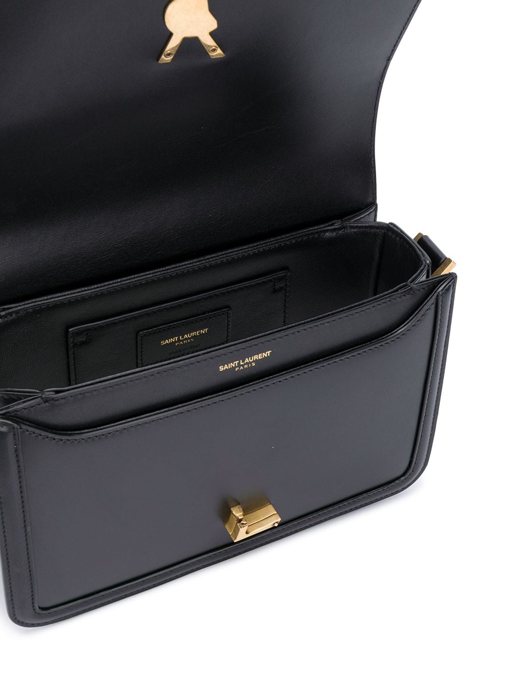 Saint Laurent monogram leather shoulder bag