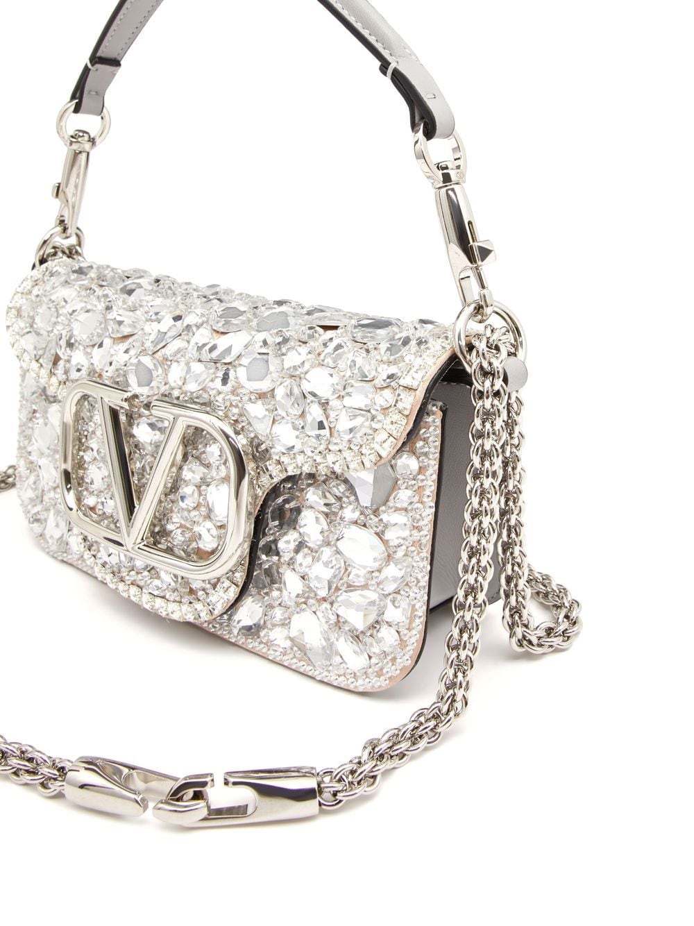Valentino Garavani crystal-embellished shoulder bag