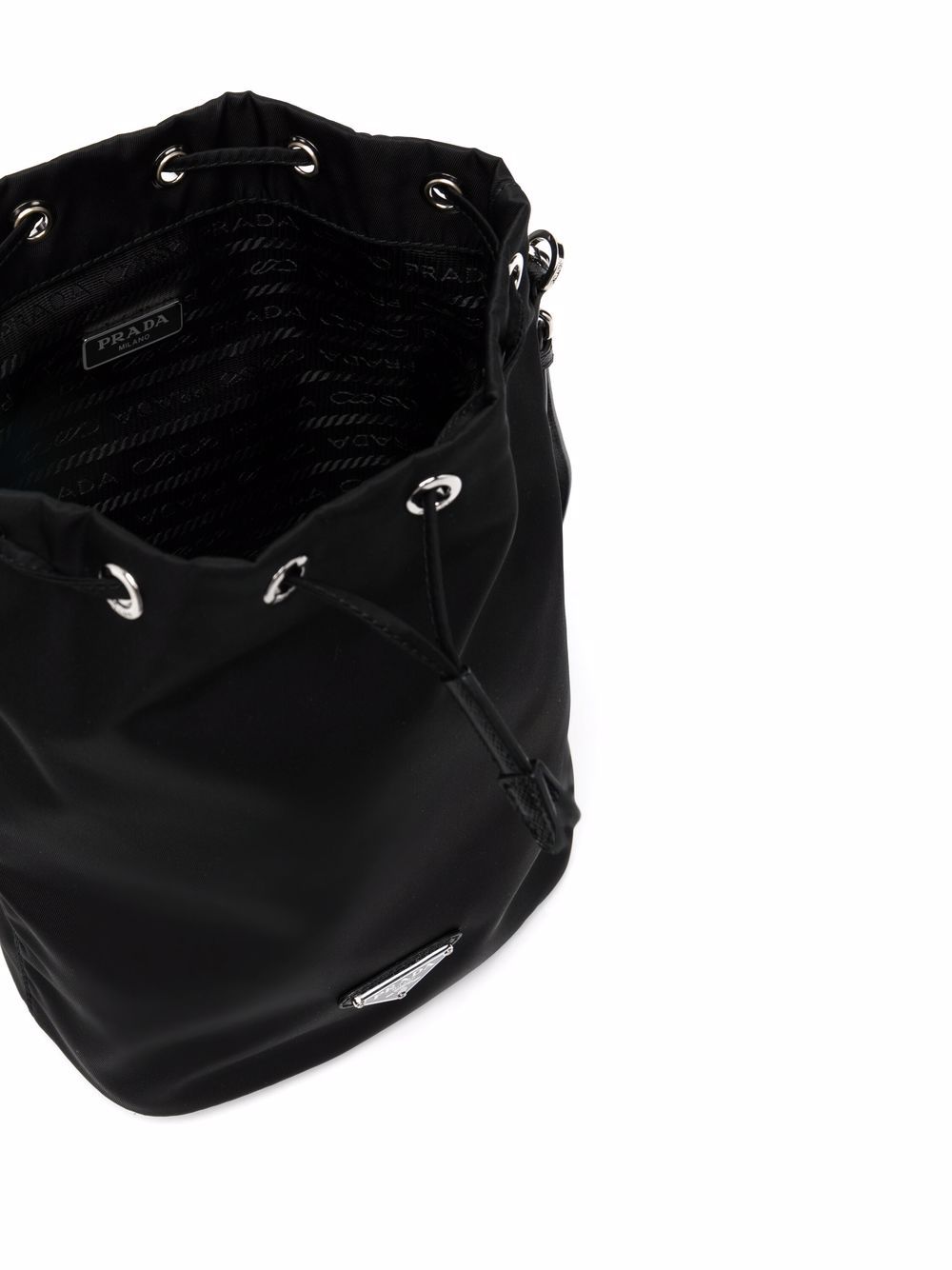 Pra*a mini re-nylon bucket pouch