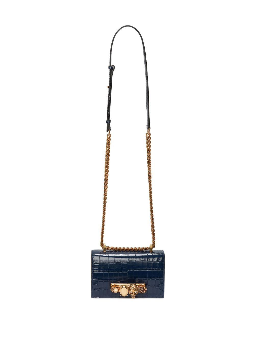 Alexander McQueen embellished-mini bag