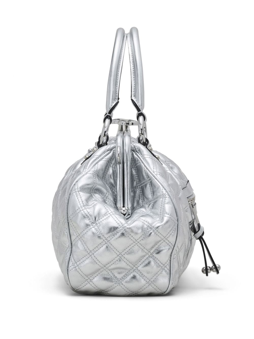 Marc Jacobs Re-Edition Quilted Metallic Leather Stam bag