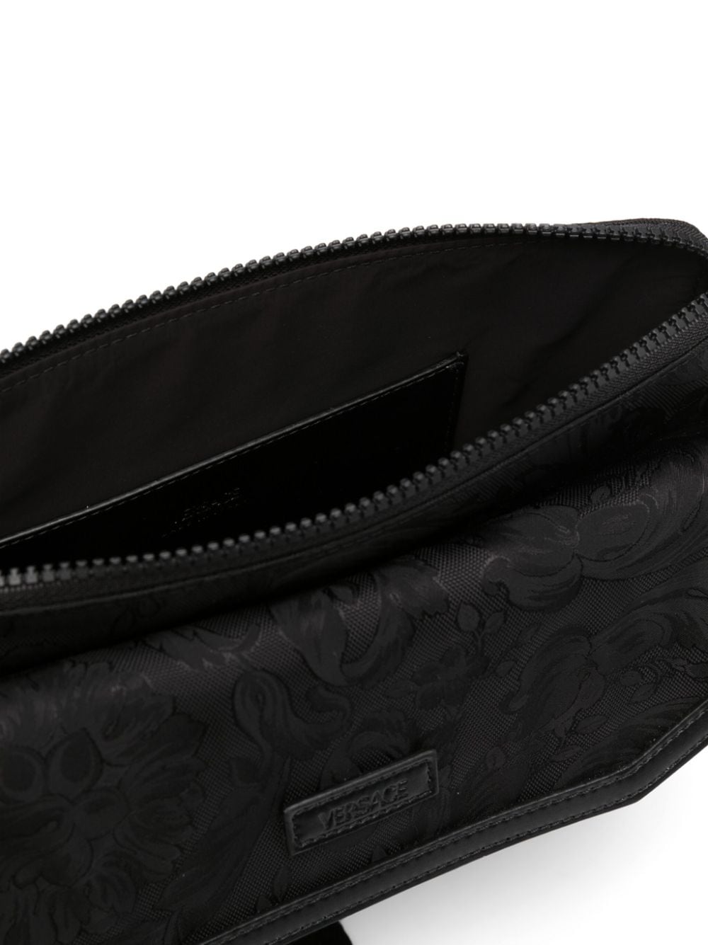 Versace patterned jacquard clutch bag