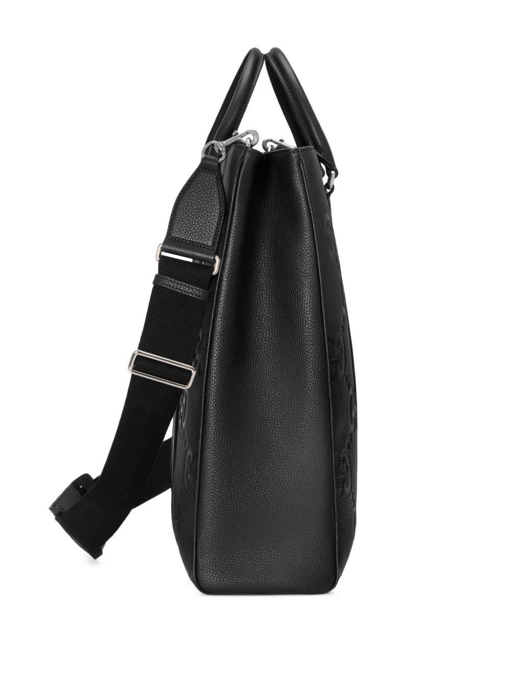 G*u*i medium jumbo gg leather tote bag