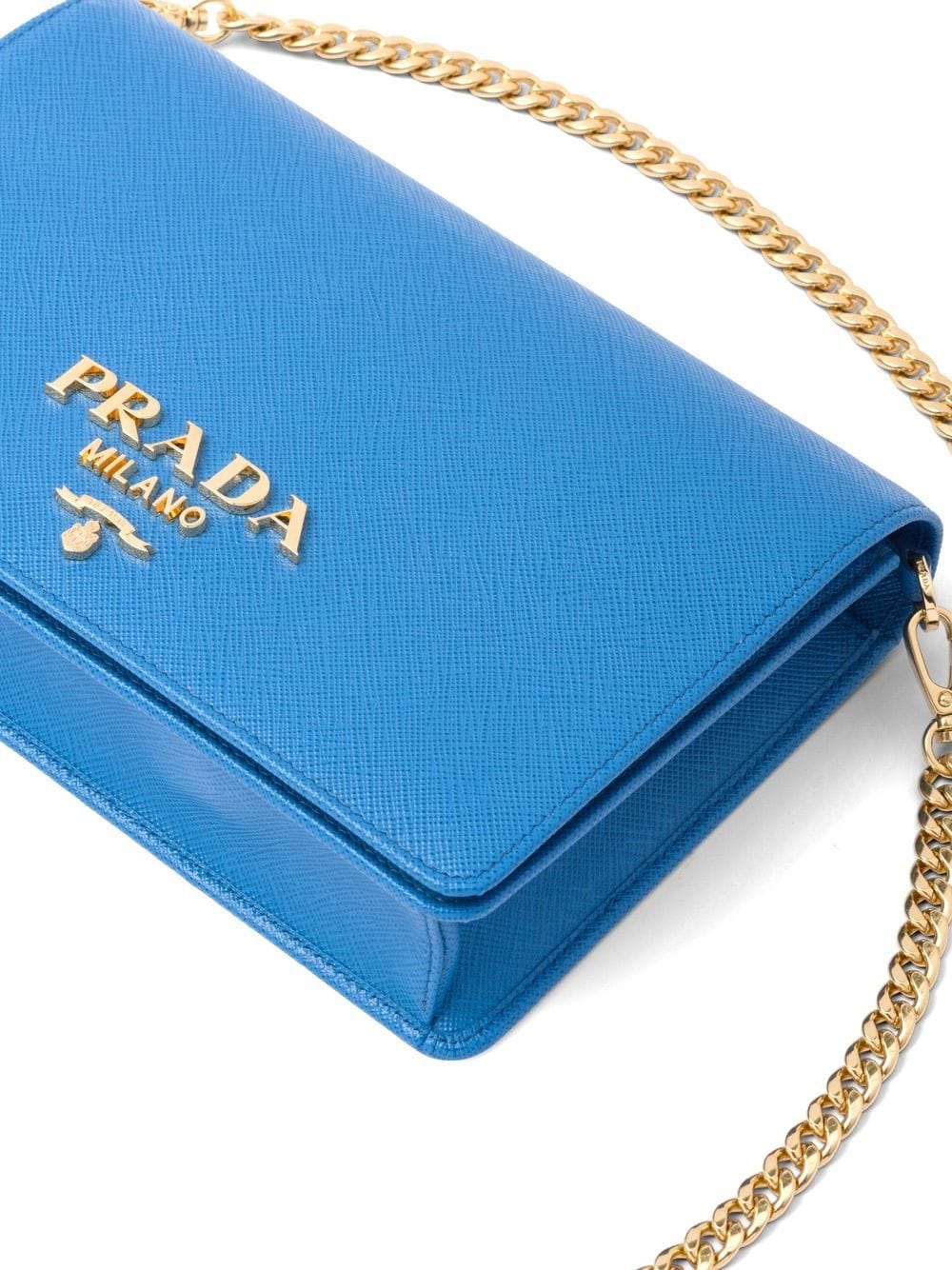 Pra*a logo plaque crossbody bag