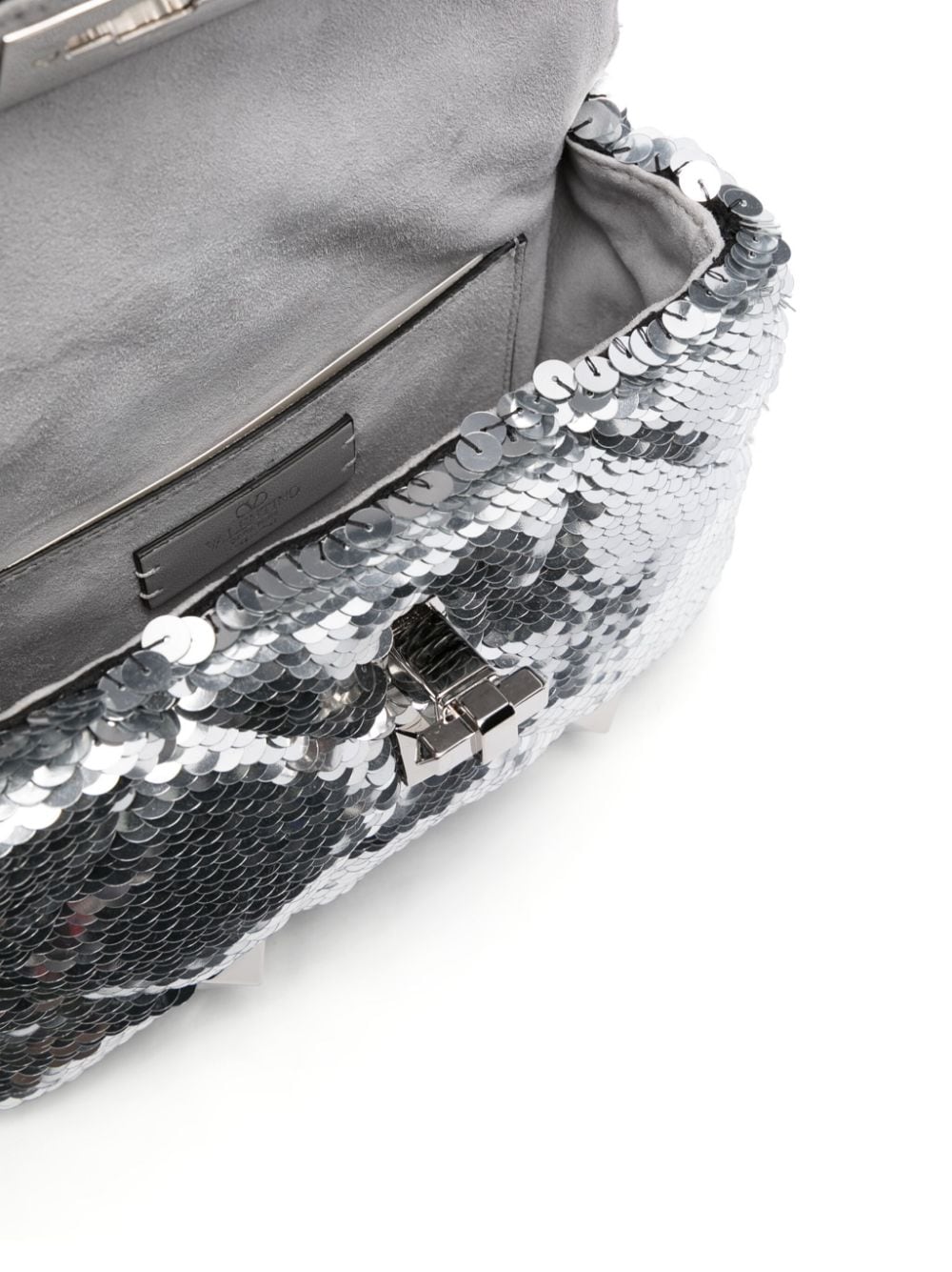 Valentino Garavani Roman Stud sequinned tote bag