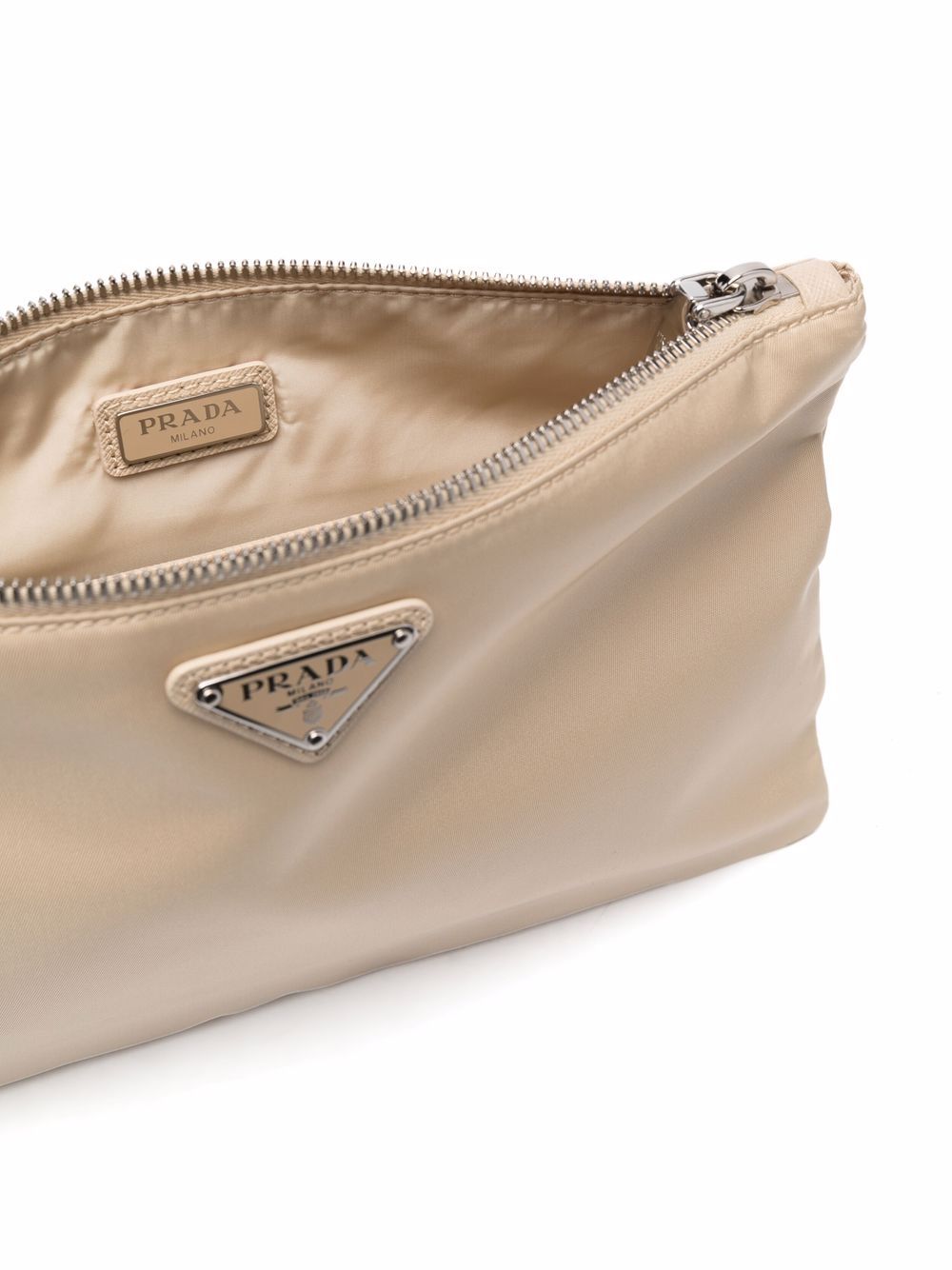 Pra*a re-nylon gabardine pouch