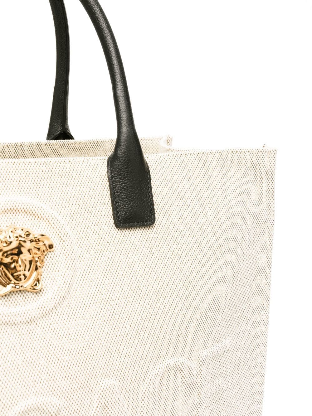 Versace La Medusa canvas tote bag
