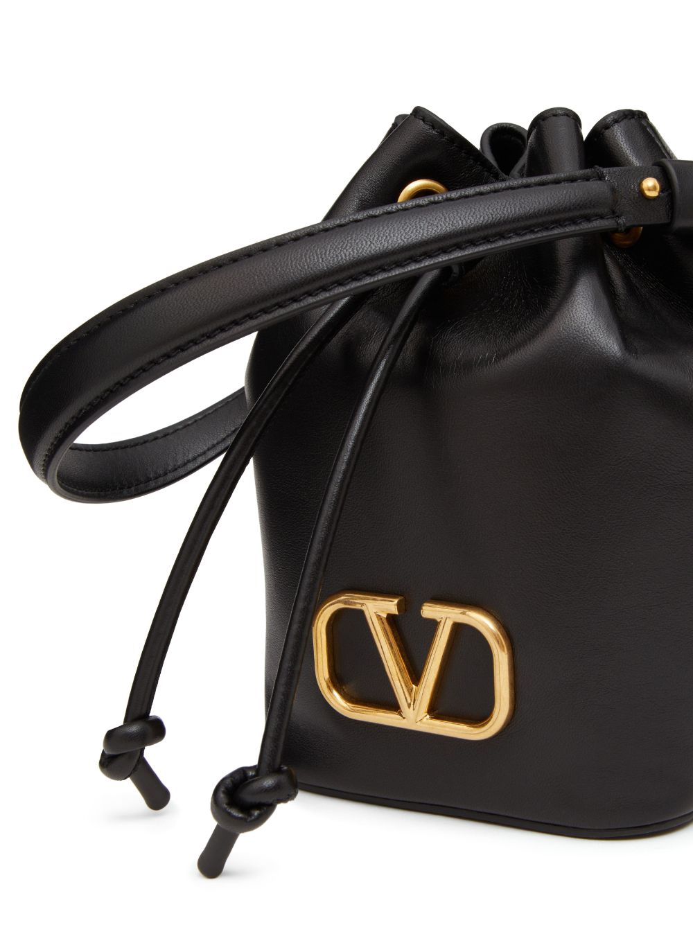 Valentino Garavani mini VLogo Signature leather bucket bag