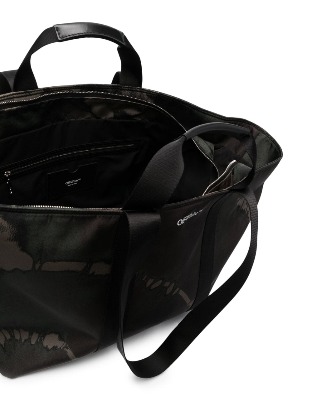 Off-White logo-print tote bag