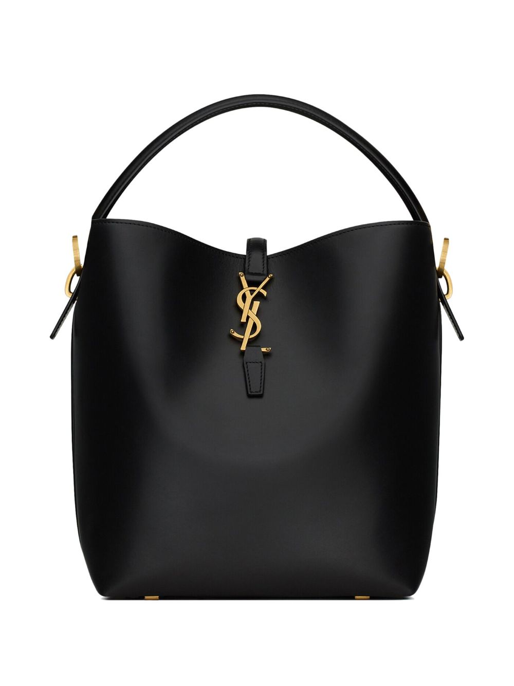 Saint Laurent Catherin logo-plaque leather bag