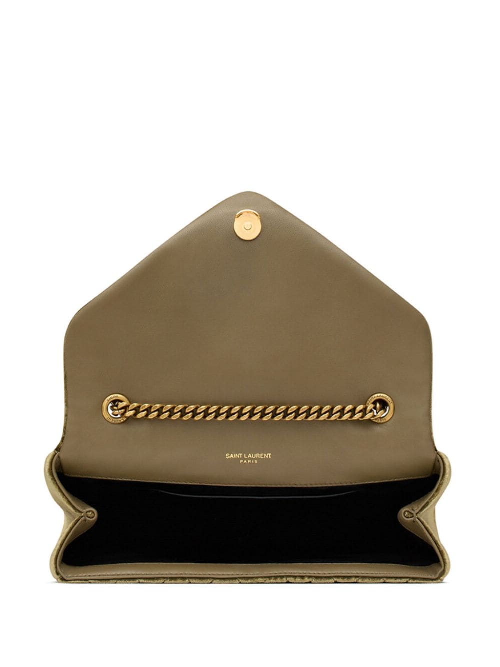Saint Laurent small Envelope velvet shoulder bag