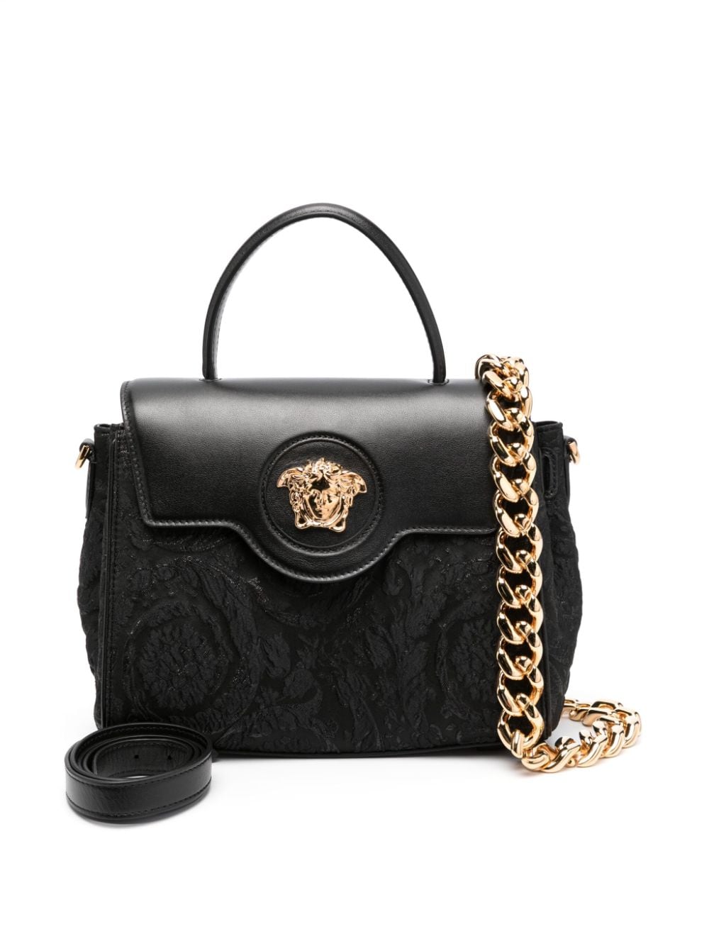 Versace La Medusa jacquard handbag
