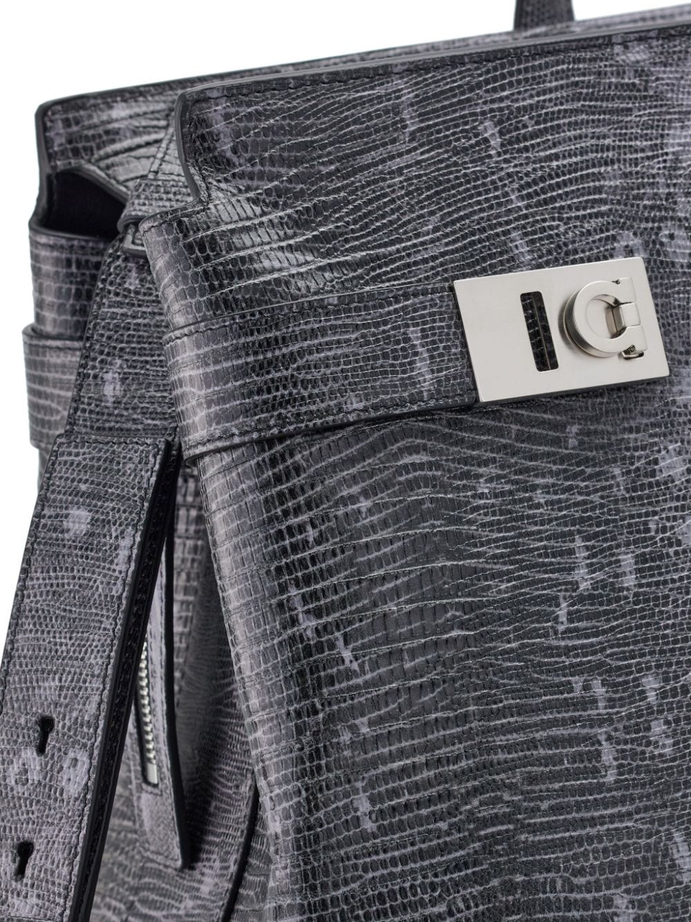 Ferragamo Gancini-plaque tote bag