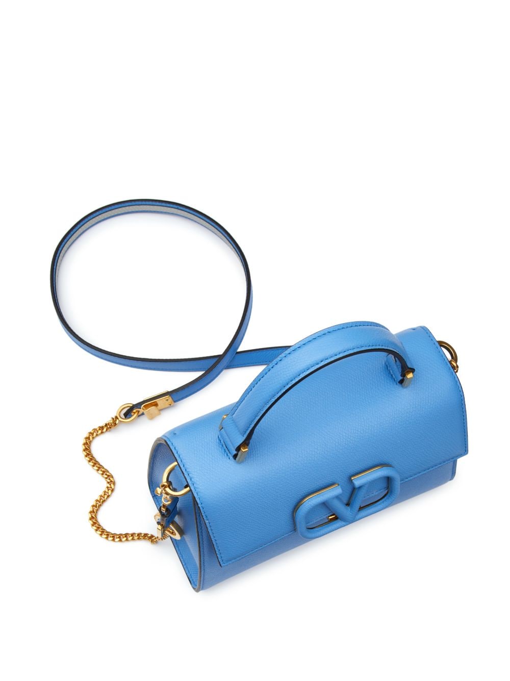 Valentino Garavani small VSLING grained-texture tote bag