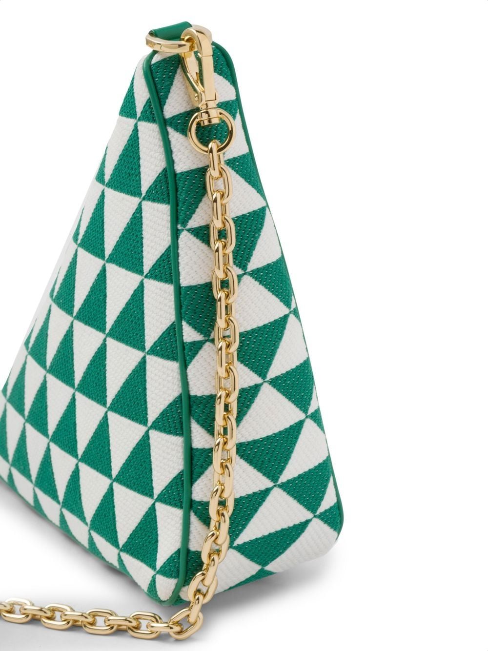 Pra*a embroidered jacquard mini bag