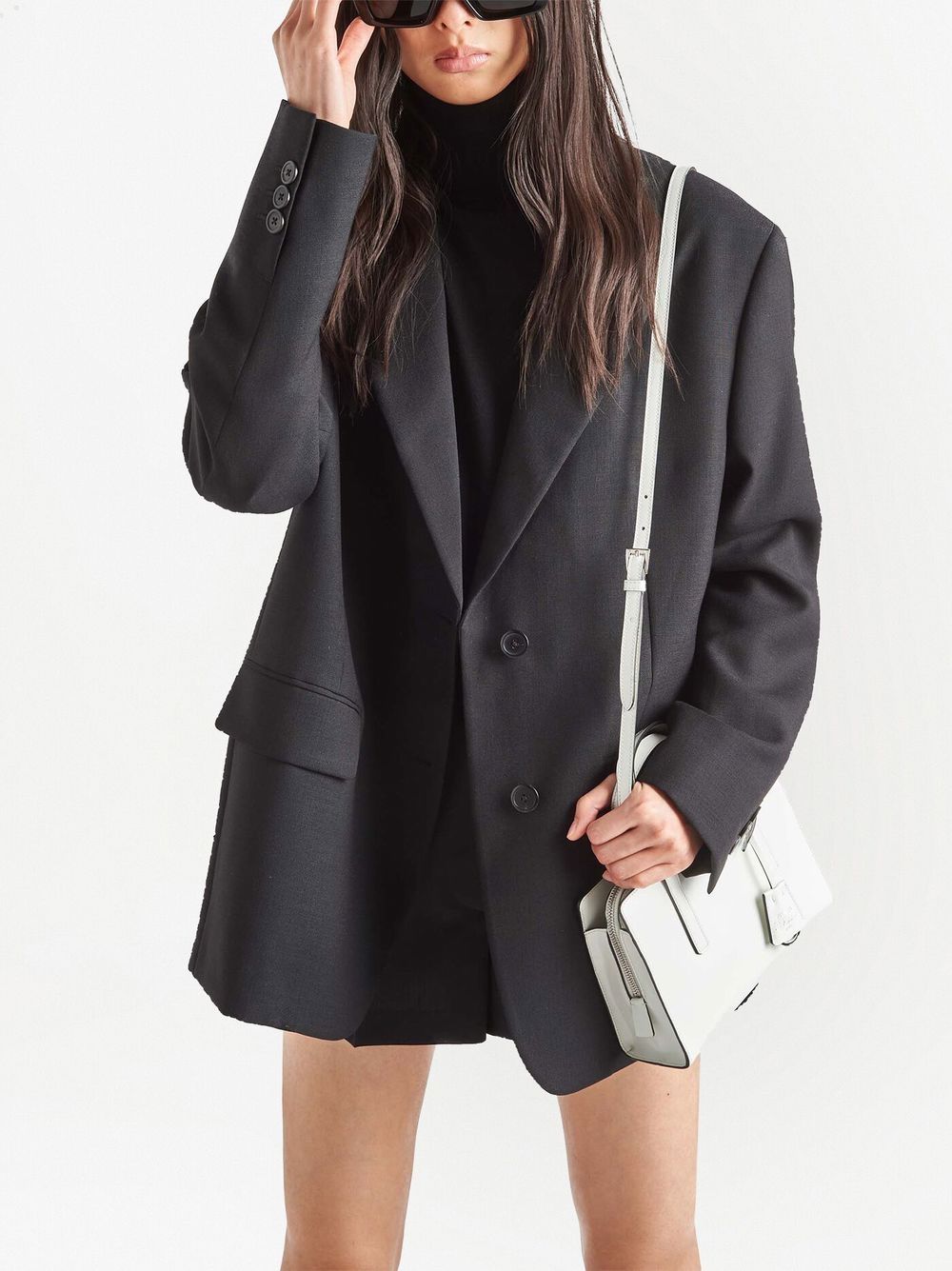 Pra*a re-edition 1995 leather bag