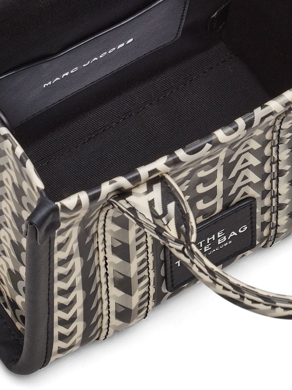 Marc Jacobs The Mini monogram-lenticular tote bag