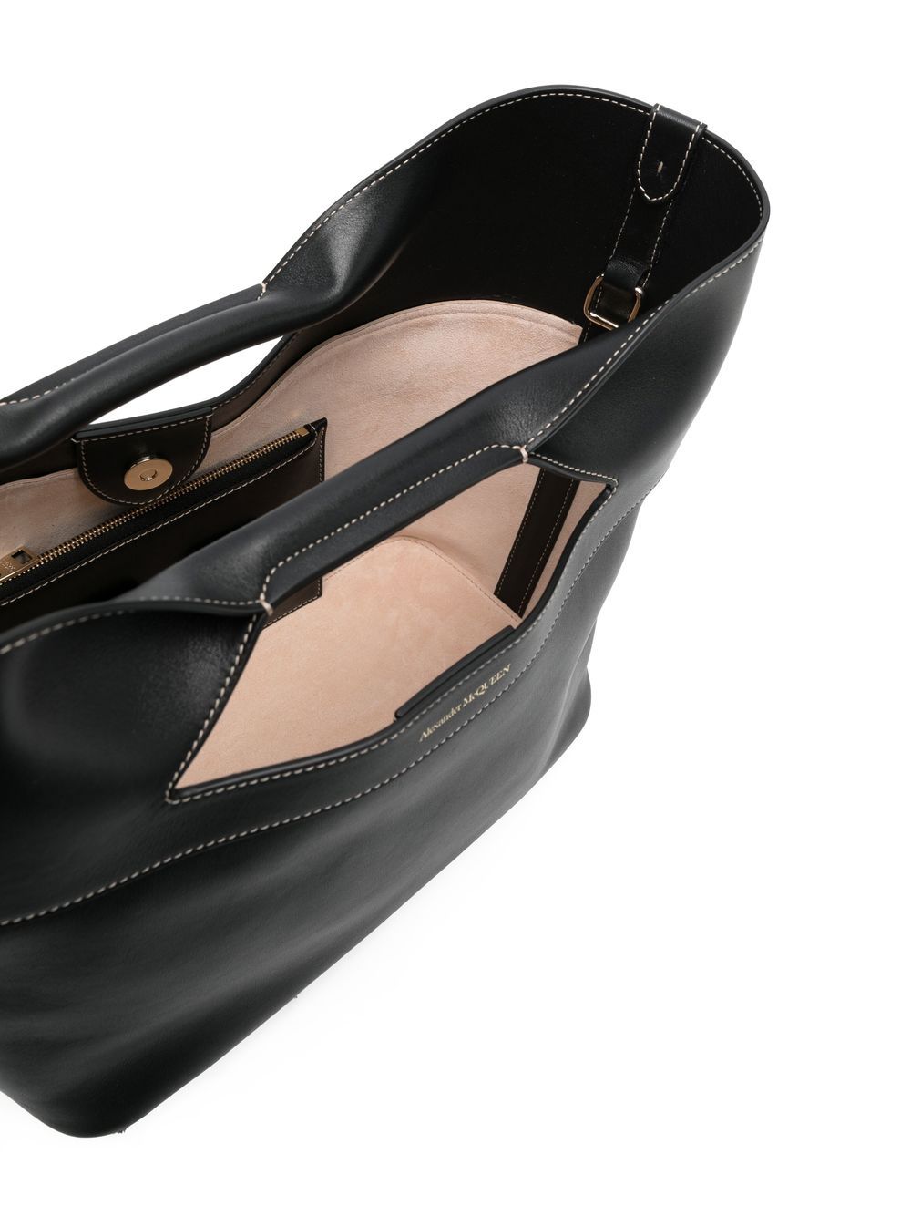 Alexander McQueen logo-print tote bag