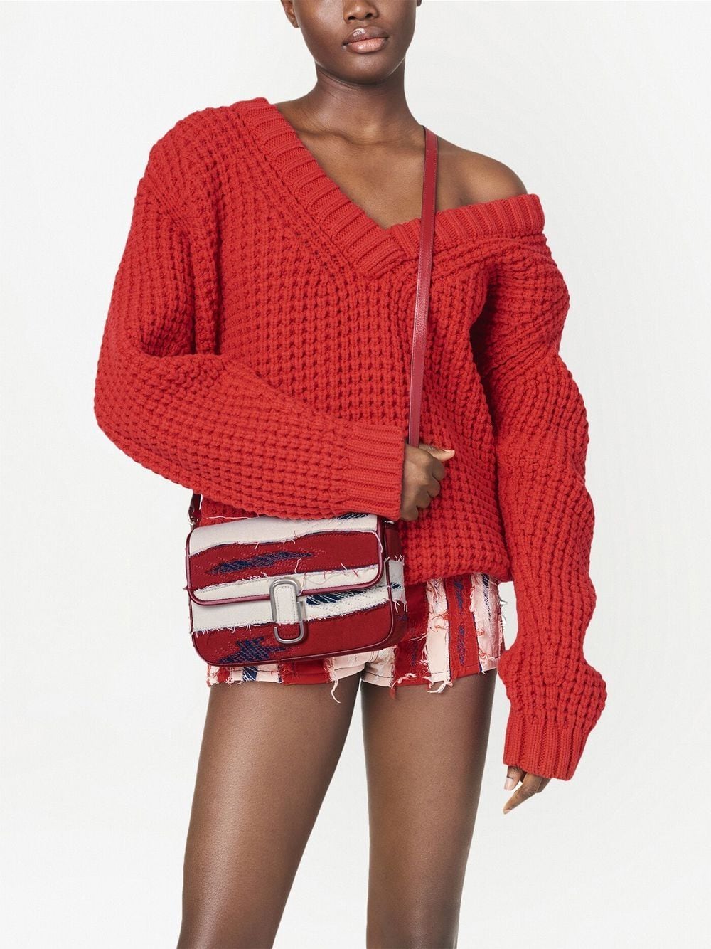 Marc Jacobs The Monogram Leather Mini Bucket bag