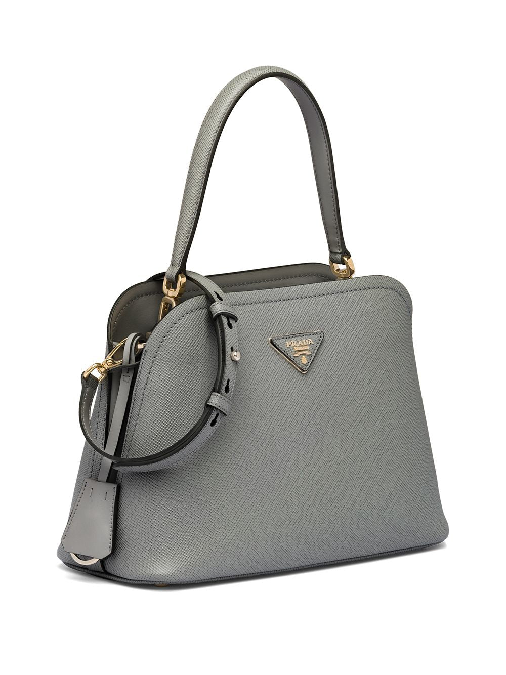 Pra*a medium matinée saffiano bag