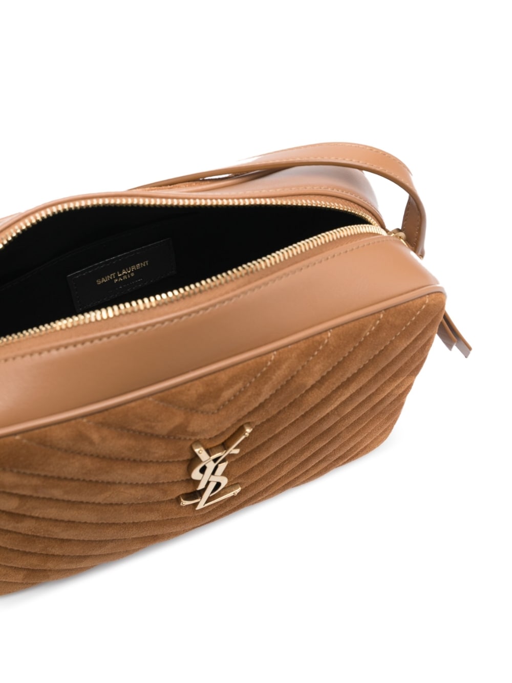 Saint Laurent Lou suede camera bag