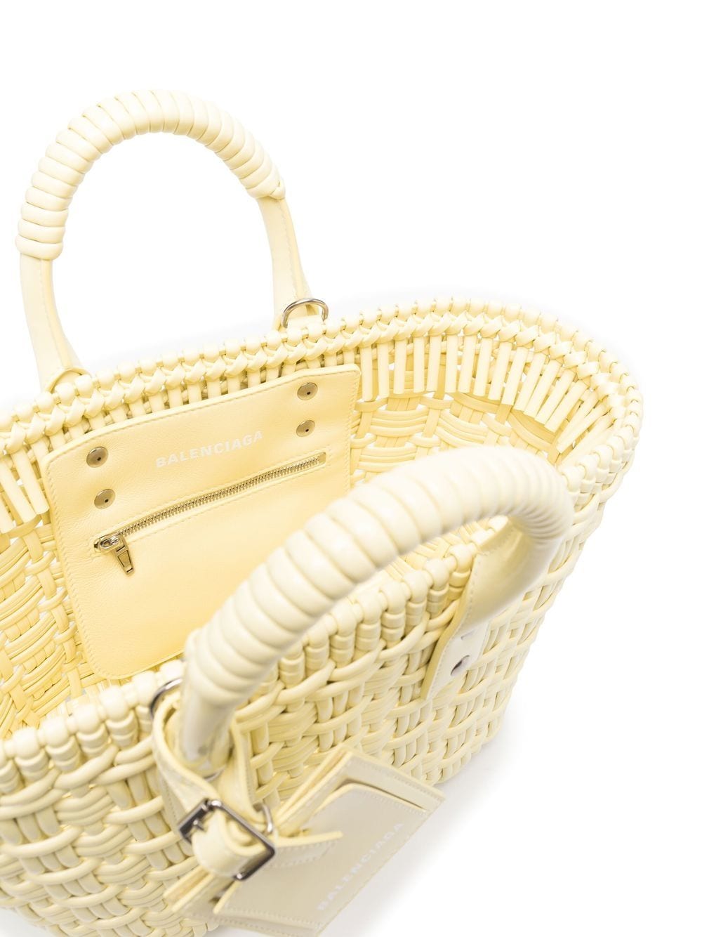 Ba*len*cia*ga xs bistro basket tote bag