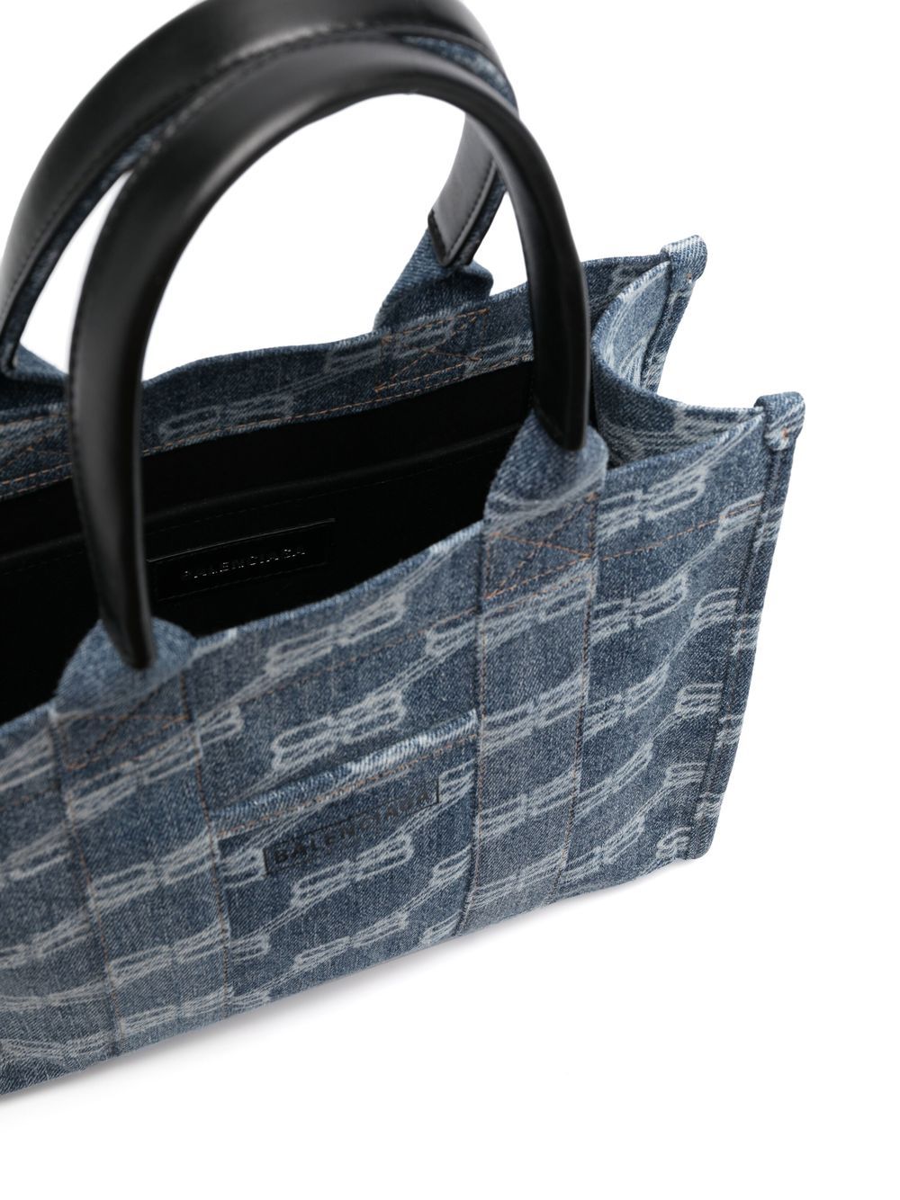 Ba*len*cia*ga hardware bb monogram-print tote bag
