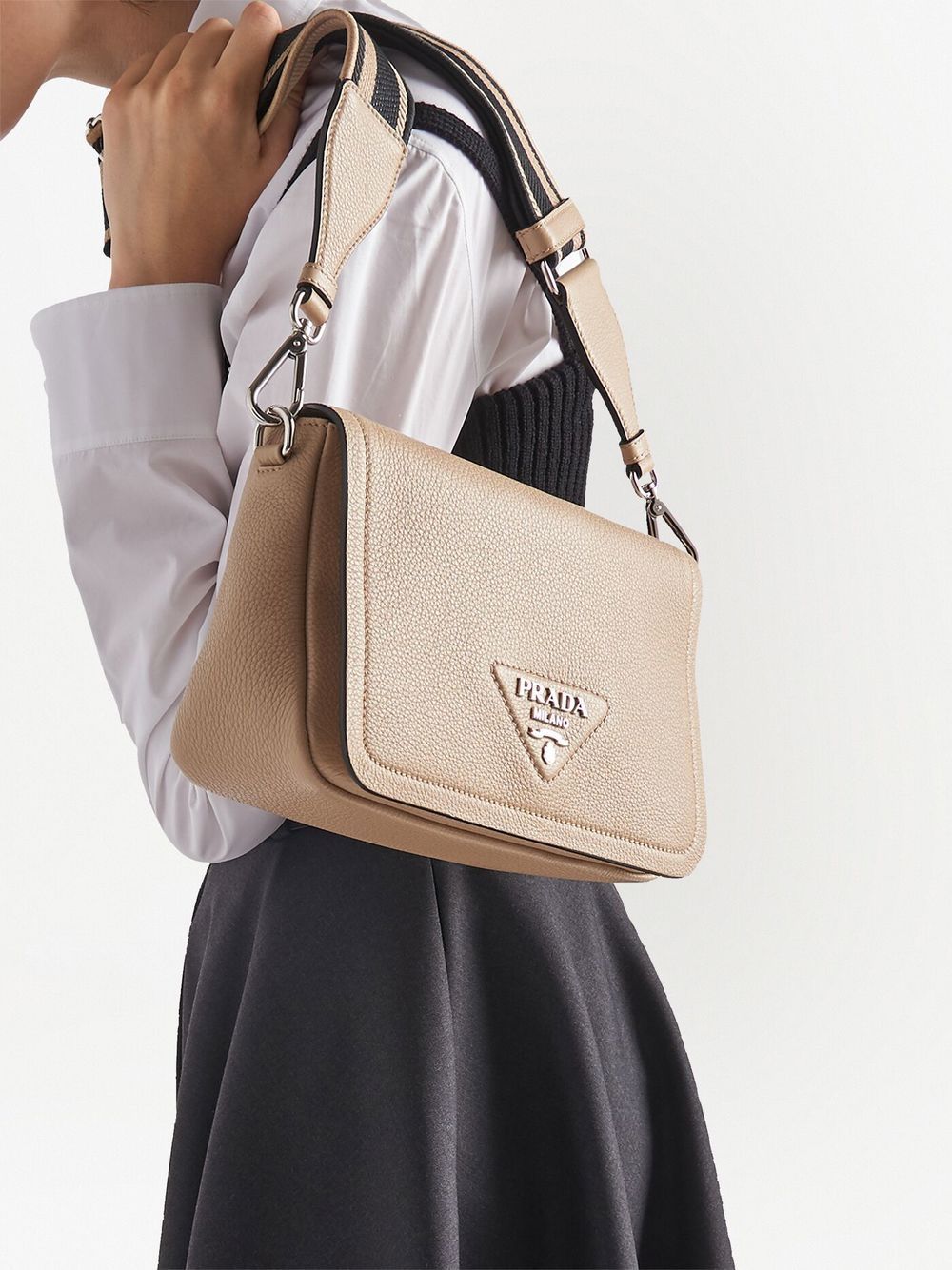 Pra*a small flou shoulder bag