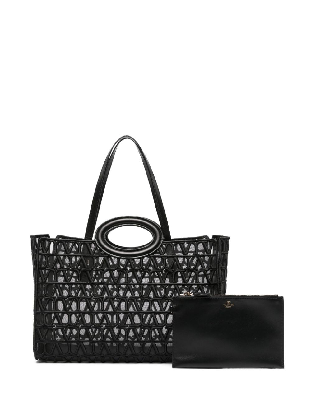 Valentino Garavani Le Troisieme mesh tote bag