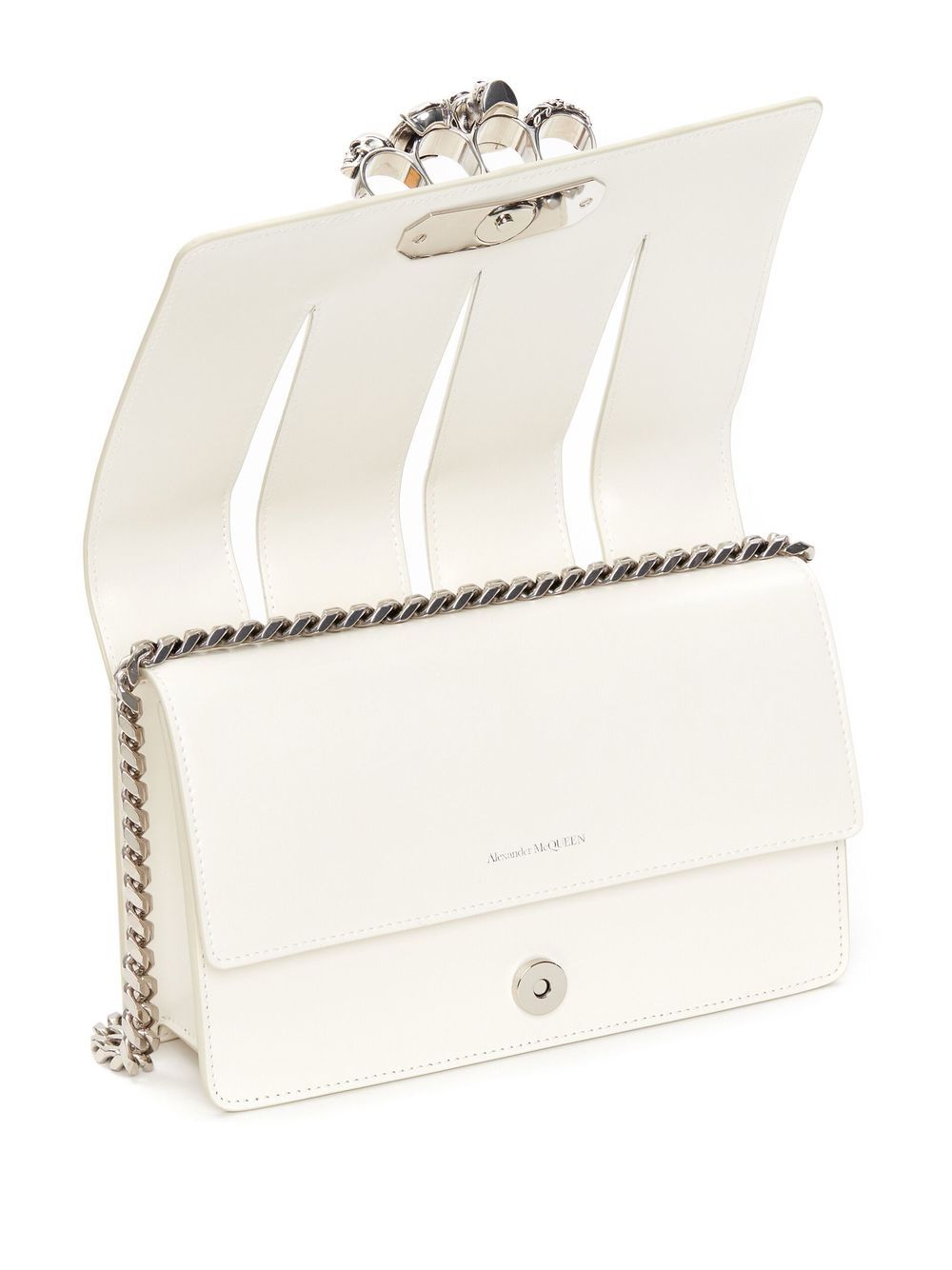 Alexander McQueen Slash stud-detailing chain-link bag