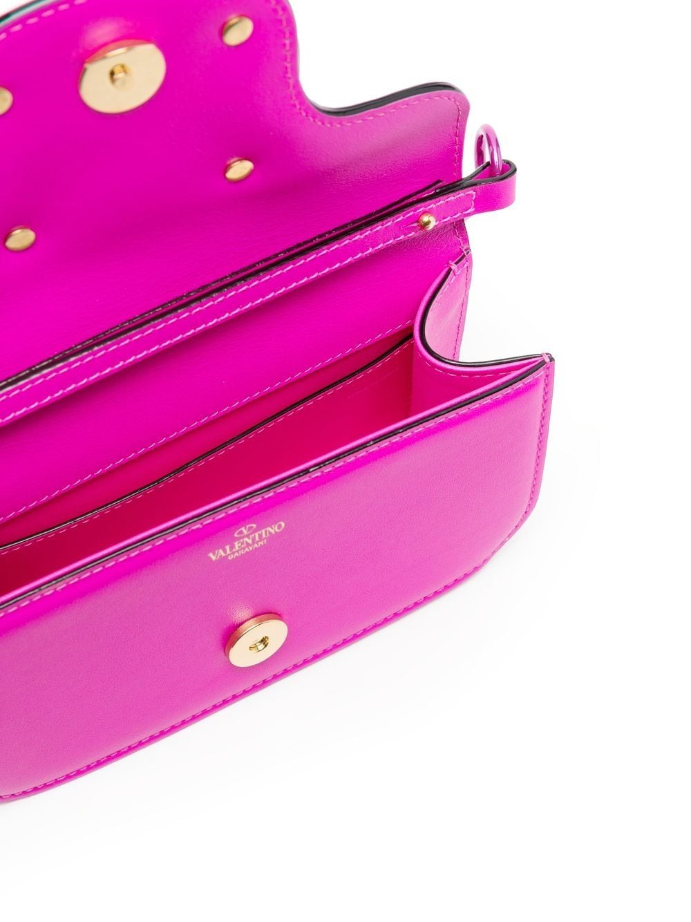 Valentino Garavani Locò logo-plaque shoulder bag