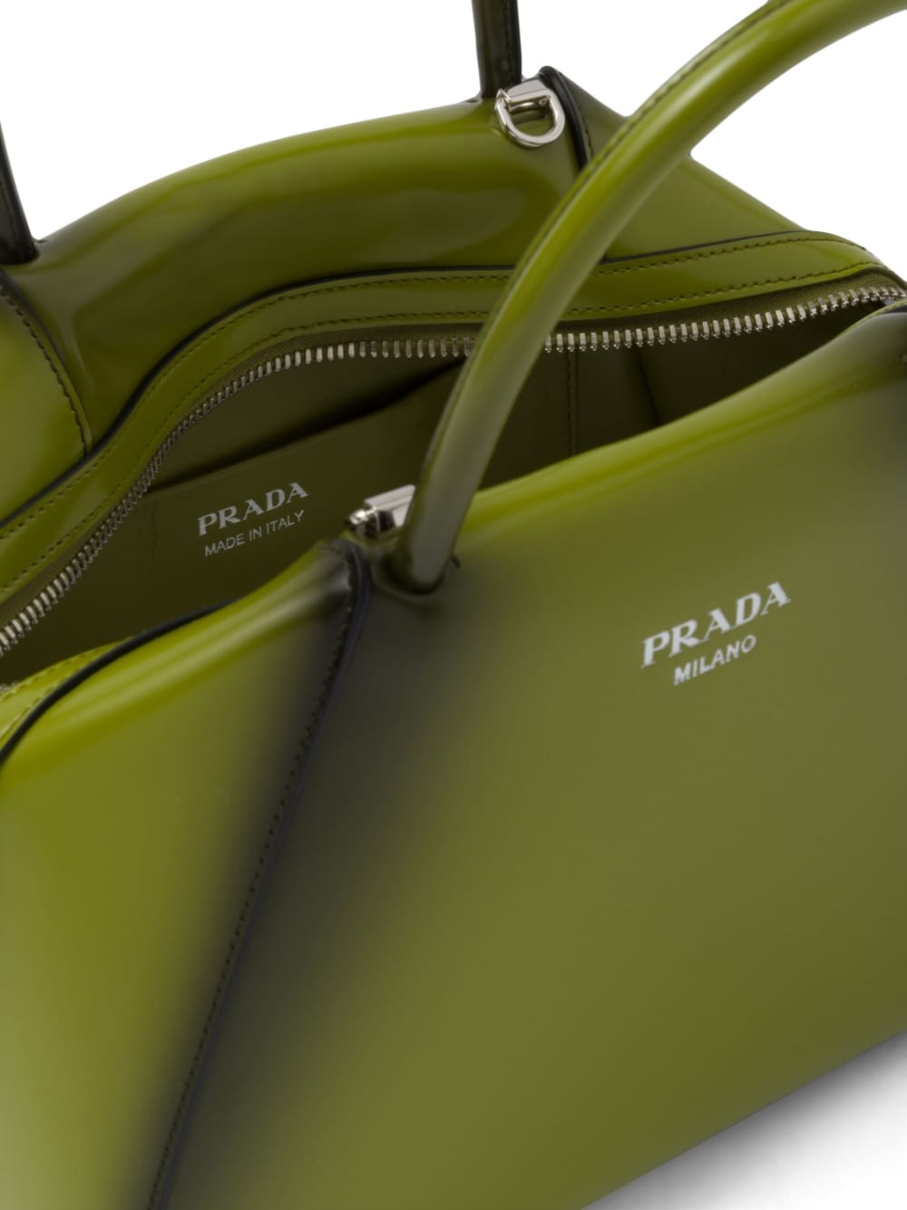 pra*a small brushed leather pra*a S*pernova handbag