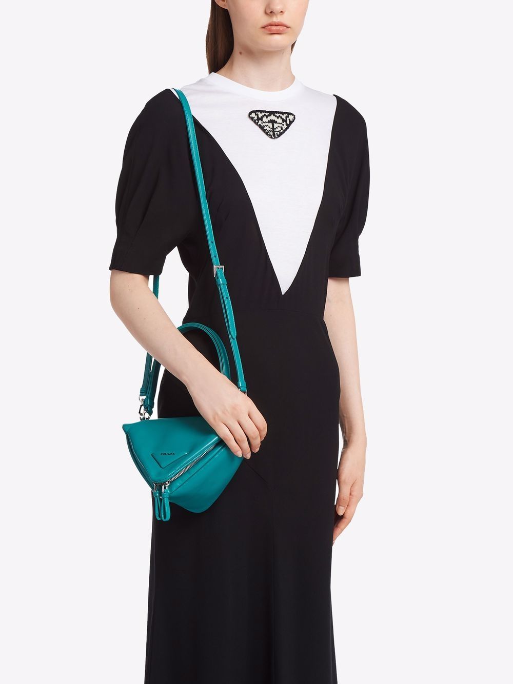 Pra*a triangle tote bag