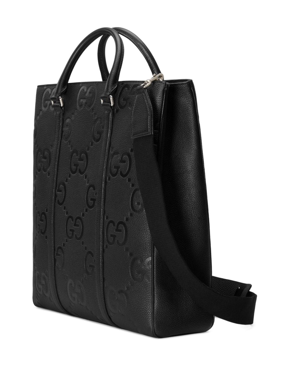 G*u*i medium jumbo gg leather tote bag