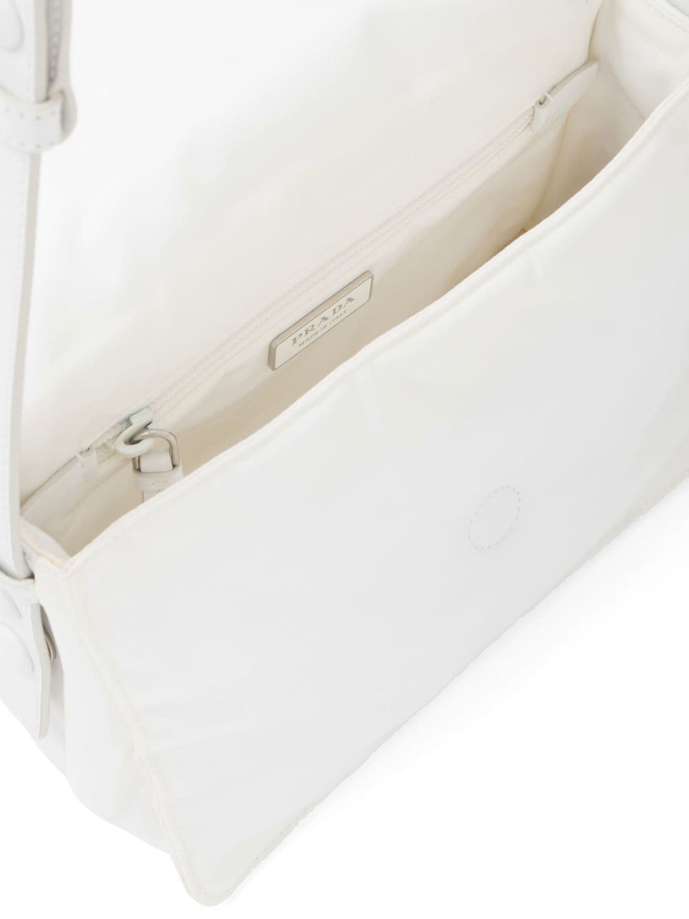 Pra*a small padded re-nylon shoulder bag