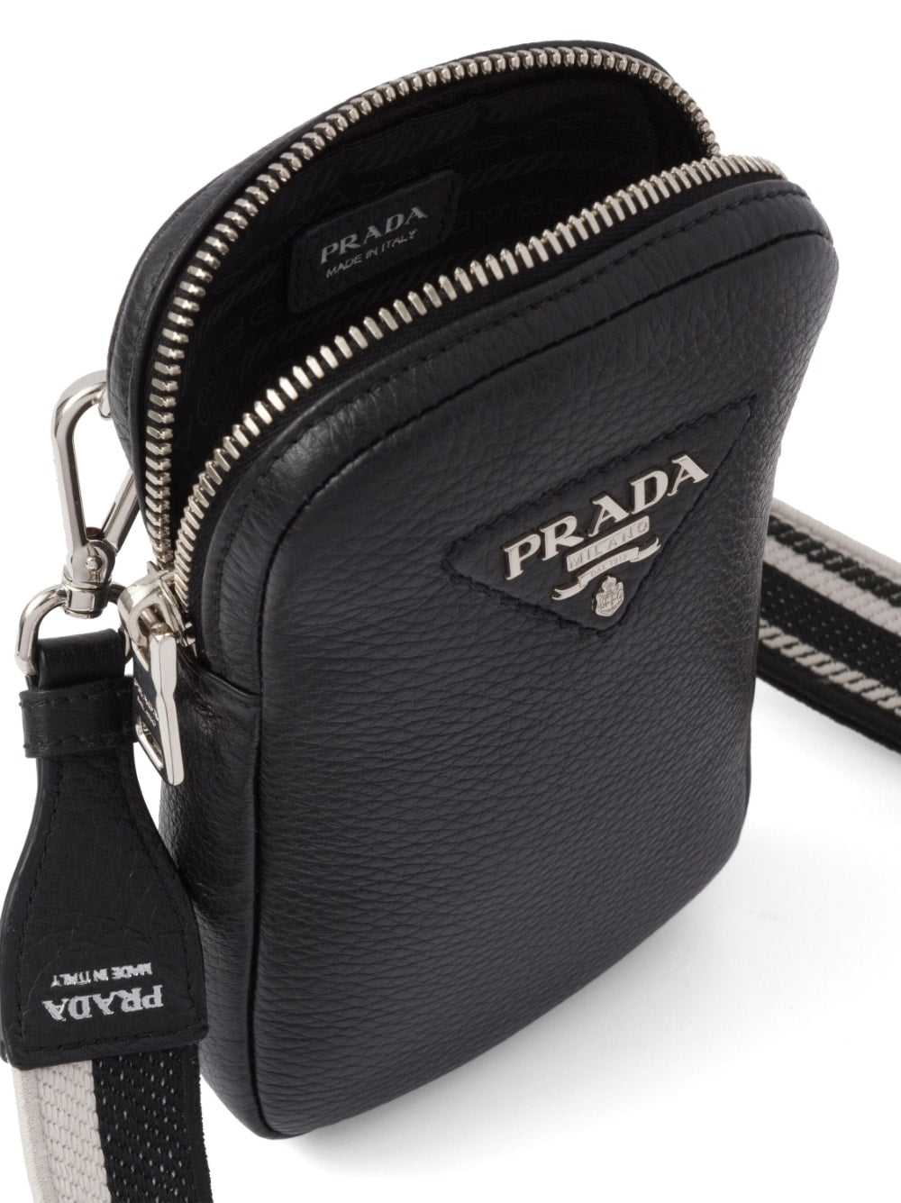 Pra*a leather mini-bag
