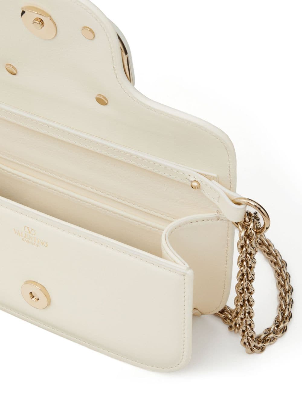 Valentino Garavani Locò leather shoulder bag