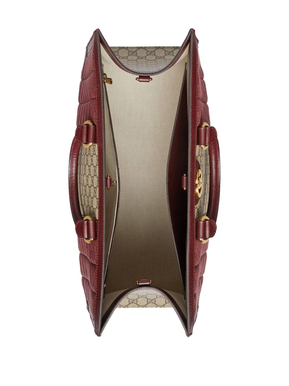 G*u*i large mini gg canvas tote bag