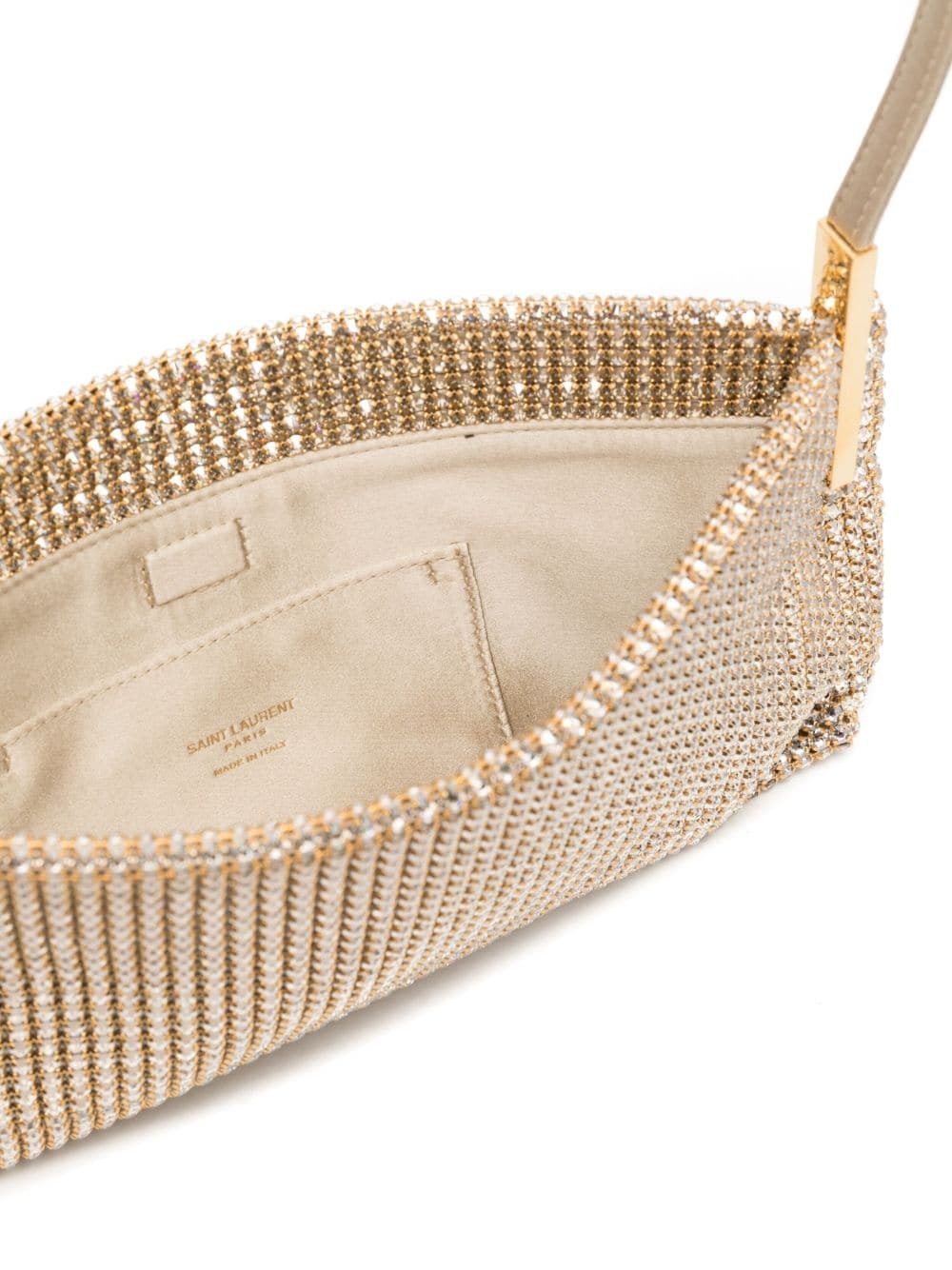 Saint Laurent Suzanne crystal-embellished shoulder bag