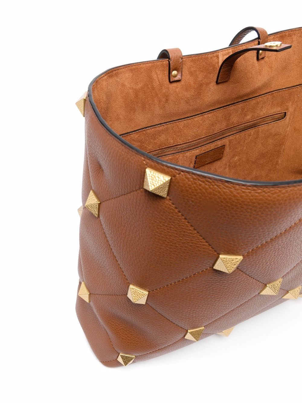 Valentino Garavani Roman Stud quilted tote bag