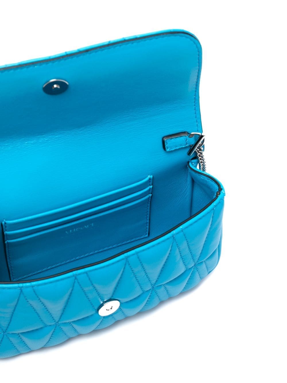 Versace Virtus quilted leather mini bag