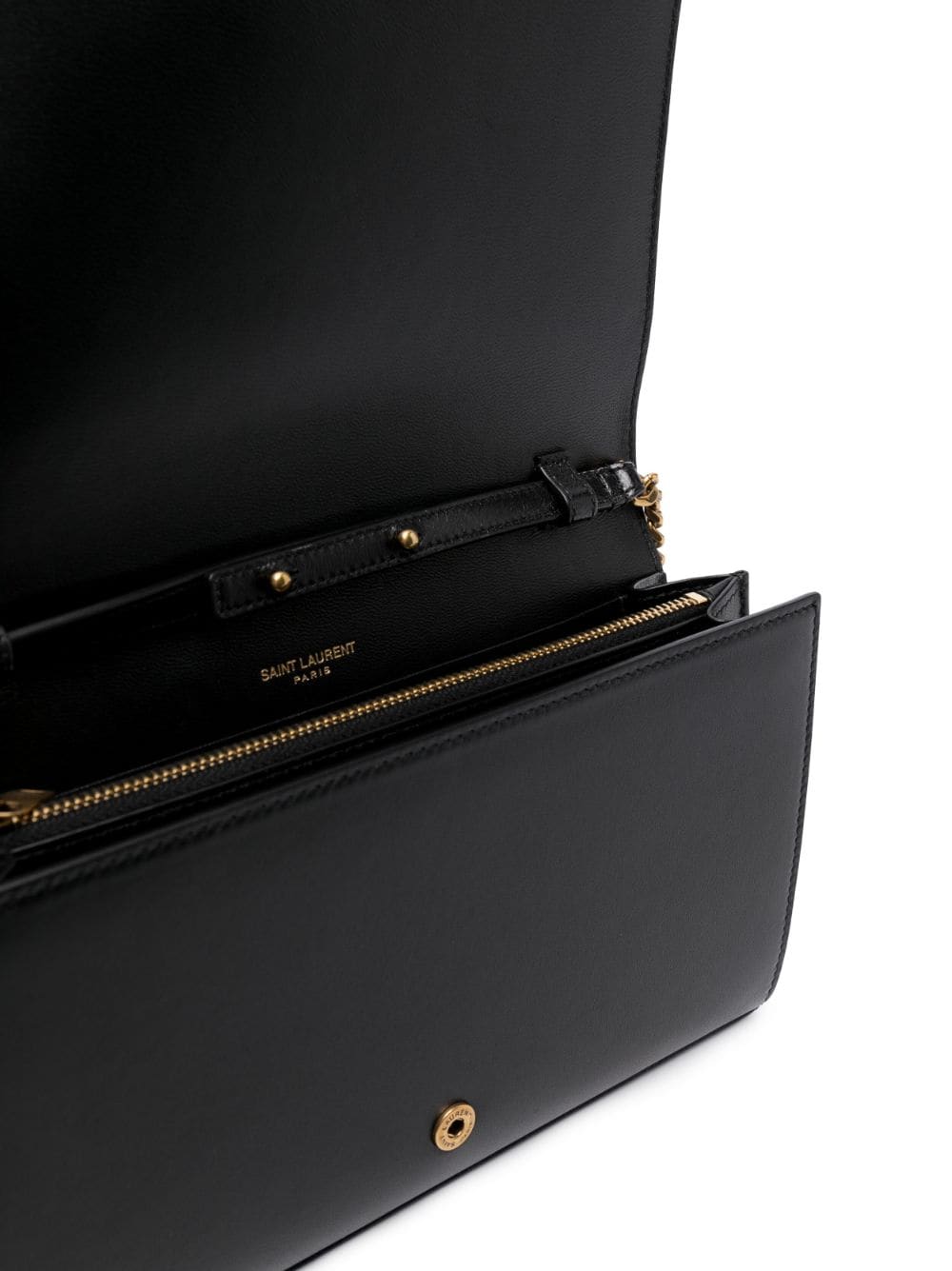 Saint Laurent logo-plaque crossbody bag