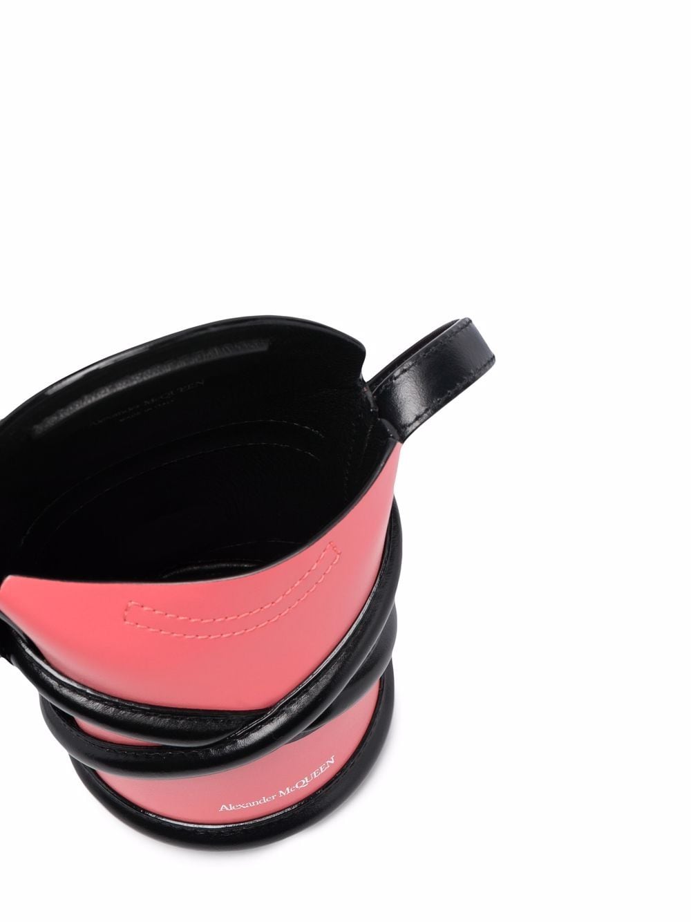 Alexander McQueen The mini Curve bucket bag