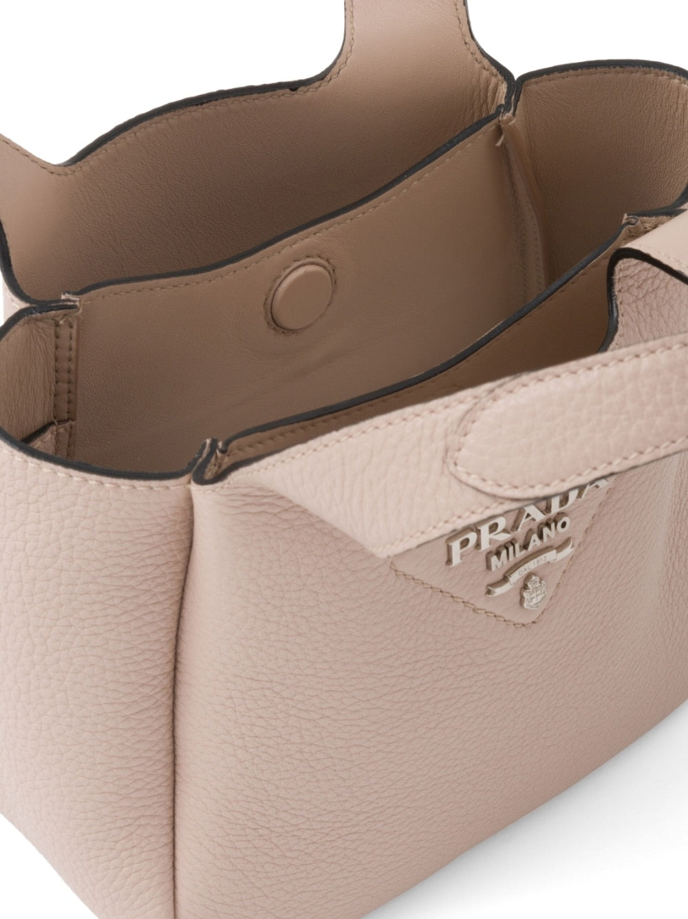 Pra*a logo-plaque tote bag