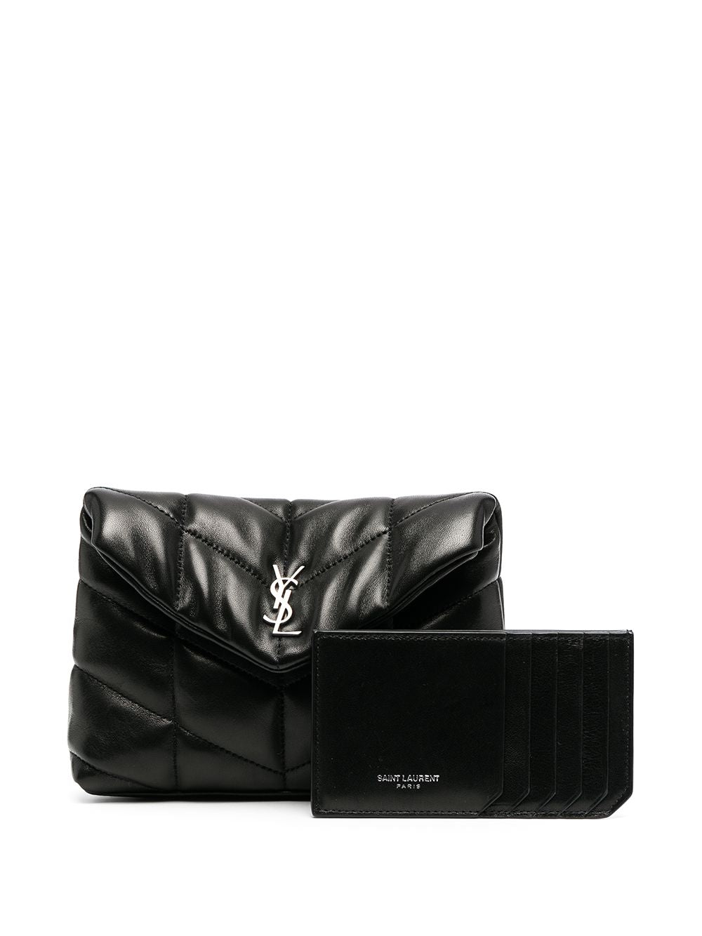 Saint Laurent small Loulou Puffer clutch